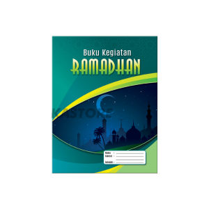 10 pcs Buku Agenda Bulan Ramadhan | Catatan Amaliah Ramadan Untuk Anak sd mi | HVS 32 Hal 16 x 21 Cm