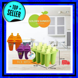 Cetakan Es Krim 8 Lubang Golden Sunkist TCE 1073 Cetakan Pudding Cokelat by TOPSELLER1