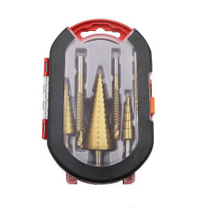 Mata Bor 6 PCS STEP DRILL dril mata bor Pagoda besi kerucut Cone drill hole saw multi TERMURAH