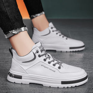 Sepatu Sneakers Pria Import Dewasa Style Boot Kulit Terbaru BISA COD