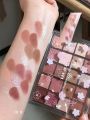 [MUST BUY] DIKALU 20 COLORS Eyeshadow Cherry Blossom Sakura Shimmer Highlight Glitter Nude Eye Shadow Palette Sparkling Diamond Pigmented Color Tahan Lama. 