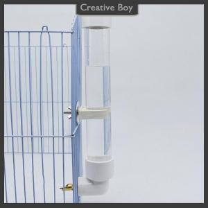[Creative] 130ml Parrot Water Dispenser Drinking Bottle Hanging Automatic Feeder Cage Accessories For Chinchillas Rabbit