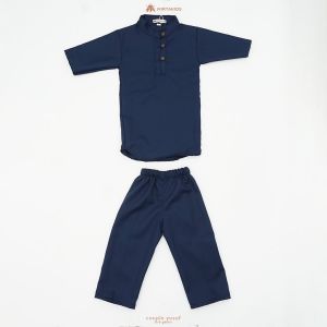 Mirtakids Muslim kurta Anak Set Yusuf (0-6 Tahun) | Premium Katun | Sarimbit Baju Muslim Couple Anak