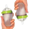 Bình sữa cho bé thương hiệu ComoTomo, Chất liệu Silicon mềm mại cao cấp, không BPA an toàn cho bé, dung tích 150ml 250ml. 