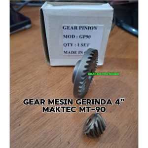 1 Set Maktec MT90 Gear Gigi Nanas Gerinda Spare Part Gir MT90