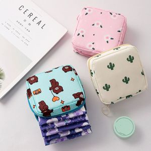 GUAIP Unicorn Cô Gái Trường Hợp tai nghe Flamingo Chủ thẻ Dây kéo Hàn Quốc Coin Purse Vệ sinh Khăn Ăn Lưu Trữ Túi Phim hoạt hình Trang Điểm Túi Đồ lặt vặt Lưu Trữ