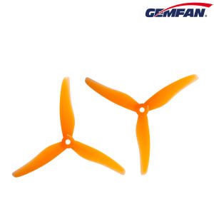 4 Pcs/ 2 Pairs Gemfan 51433 5 Inch 3 Blade/ Tri-Blade Propeller Props CW CCW Brushless Motor FPV Propeller for FPV Racing Drone