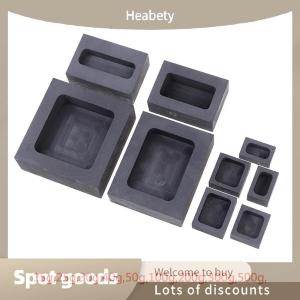 Heabety Fashion Ingot Bar Mold Crucible for Melting Casting Refining