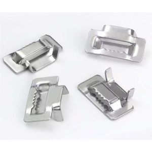 Stainless steel 304 zip tie rod clamp fastening tool hardware fastener for zipper buckle of rod tube concrete column