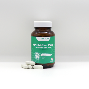 ⚡โพรไบโอติกส์+พรีไบโอติกส์ ⚡จุลินทรีย์คุณภาพ ดูแลลำไส้ ภูมิคุ้มกัน เสริมด้วย วิตามิน C และ Zinc ให้มิตรพลัสดูแลคุณ 30 แคปซูล