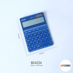 Bantex Kalkulator 12 Digit Bahan Metal Dual Power Tampilan Besar Garansi 3 Tahun BD4226