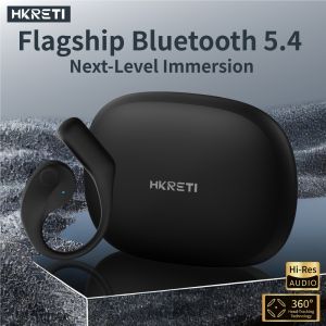 Original HKRETI HG15 Clip on Wireless Earphones Bluetooth 5.4 Sport Waterproof Noise Reduction Stereo Compatible with Android and iOS