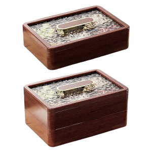 Nhựa Khô Tổ chức Niêm Phong Nut Lưu Trữ Giải Pháp Compartmentalized Khay Với nắp trong suốt Cho Phòng Khách