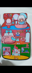 CandyHome Paper -Ngôi nhà búp bê giấy -chủ đề Inside out -  búp bê giấy