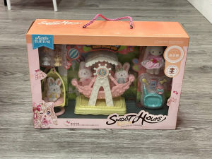 Bộ đồ chơi mô hình thỏ bông dễ thương – Sweet Hours