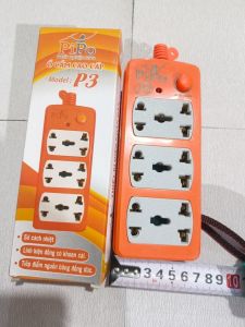 Ổ cắm cao cấp PiPo siêu chịu tải 3000W 6 lỗ - 8 lỗ ( k gồm dây)