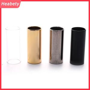 Heabety Thanh trượt guitar 60mm thanh trượt ngón tay bằng kim loại/Thủy tinh thép không gỉ cho Ukulele