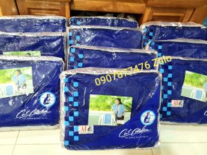 CÓ VIDEO. Mền lông dệt chỉ con Mèo(CAT) lâu đời của Thái mẫu XANH DƯƠNG