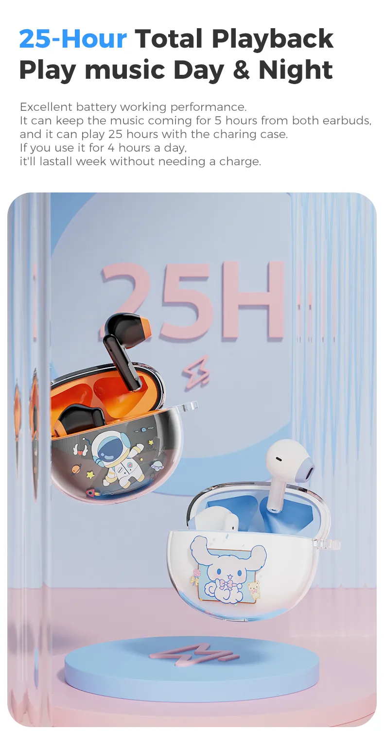 realfit F2 หูฟังบลูทูธเบสที่ยอดเยี่ยมหูฟังไร้สายพร้อมไมโครโฟน 5H เล่นยาวสไตล์เดียวกันกับ Bass หูฟัง Lenovo LP40 Pro