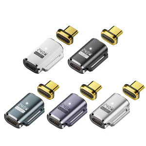USB C Magnetic Fast Adapter PD240W 40Gbps Usb 4 Data Transfer with AudiosPhone CallOTG Carplays Function