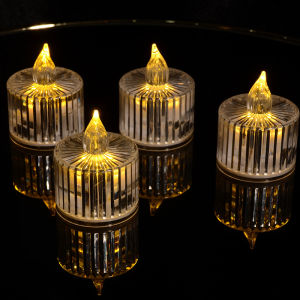 【On Sale】LED Electronic Frameless Candle Lamp Mini Night Light Birthday Party Home Decoration