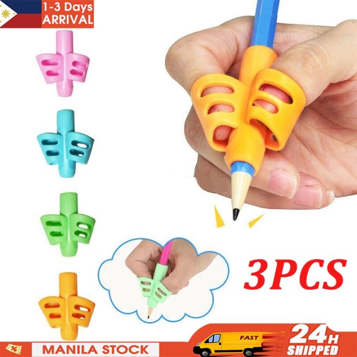 [Leslye] Kids Handwriting Posture Correction Pencil Grips Preschoolers
