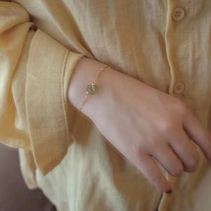 Hmeme Vòng tay hạt may mắn Quà Tặng thời trang khí chất nữ dễ thương may mắn sáng tạo dễ phối