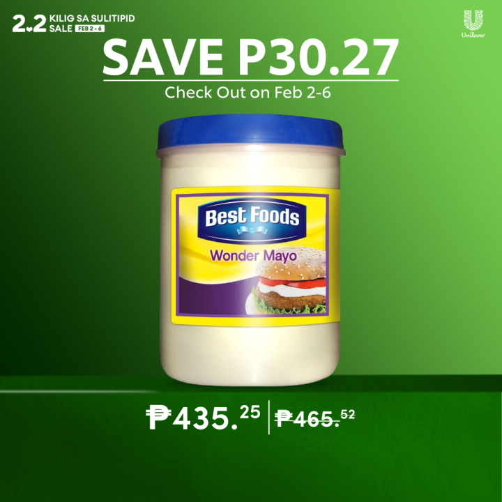 Best Foods Real Mayonnaise Wonder Mayo 3.5L Lazada PH