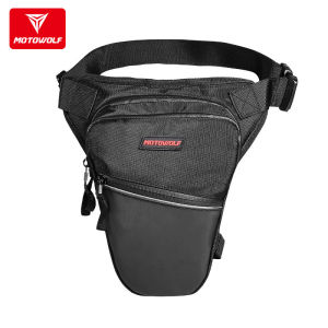 (HÀNG CÓ SẴN - SHIP HỎA TỐC) Túi đeo hông đeo đùi MOTOWOLF cao cấp chính hãng đi phượt du lịch nhiều ngăn đa năng