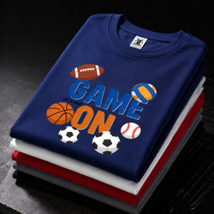Mens Plus Size Graphic Crew Neck T-Shirt OM294