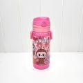 กระติกน้ำเด็ก หลอดเด้ง 450ml มีสายคล้อง กระบอกน้ำพกพา ขวดน้ำเด็กไปโรงเรียน ลายการ์ตูน สไปเดอร์แมน น่ารัก BPA free. 