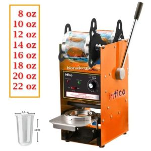 CS Mesin Cup Sealer Press / Mesin Press Gelas Plastik Bisa Sealing Machine 8oz-22oz