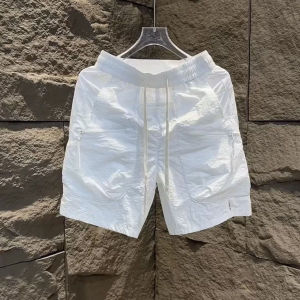 NCE Japanese Cargo shorts for men oversized 2023 new ins quick dry loose straight tube pants