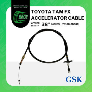 ACCELERATOR CABLE - GSK Toyota Tam FX 78180-38060 truck wire 38" inches