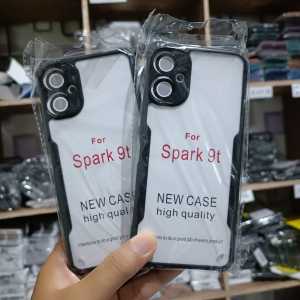 Case Tecno Spark 9T Case Fusion Shockpoof Cover transparan - FIDS STORE