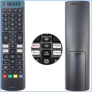 【E-WOITD】 1 Piece For All Models LG TV LED HD 4K Smart UHD HDTV With Prime-Video Netflx Channel Buttons Universal Remote Control AKB76037601