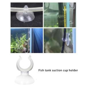 20pcs Suction Cups Clamp for Efficient FishTanks Plant and Decoration Aquariums Hose Clip