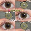 【0.00~-6.00 Power】 Magister Contact Lenses with Power 14.0MM OMG 1Pair Contact Lens Sparkle Look Without Ring 6 Months. 