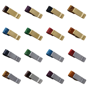 Leather Pen Holder with Clip Notebook Pen Holder Single Slot Pen Holder for Notebook Planner Journal Clipboard Folder