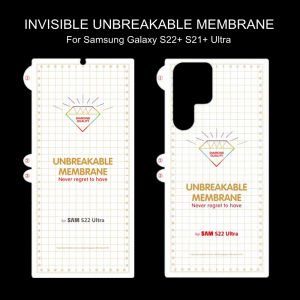Invisible Front Back Hydrogel Film For Samsung Galaxy S24 Ultra S23 Ultra Soft Screen Protector For Galaxy S22 Ultra S23+ S21 Plus