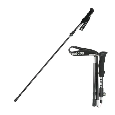 Foldable Trekking Pole Tongkat Trail Running Hiking