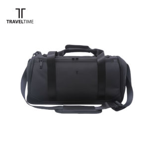 TravelTime UrbanCore Waterproof Travel Gym Duffle Bag with Shoe Compartment Lightweight Carry-On Sports Weekend Bag