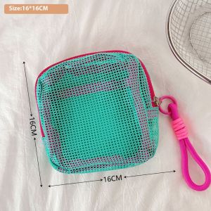 PaulWeekend Charming ถุงใส่ของแบบตาข่ายสำหรับการออกแบบใช้ในทุกวันพกพาและน้ำหนักเบา