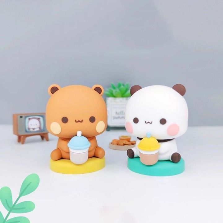 LOUVIA Anime Figure Bubu Dudu Panda Bear Figure Bear Panda Panda Bubu ...