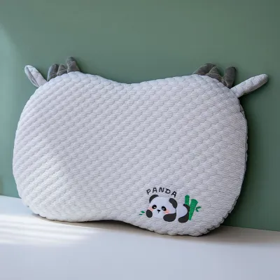 DreamHug Bean Velvet Cotton Uratex Children Pillow - Skin-friendly Slow Bounce Kids Sleep Pillow