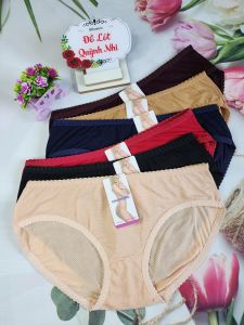 Combo 10 Quần Lót Nữ Thông Hơi Chất Vải Co Giản Thoáng Mát Thấm Hút Mồ Hôi Size : 55 - 75 Kg [191] - Đồ Lót Quỳnh Nhi