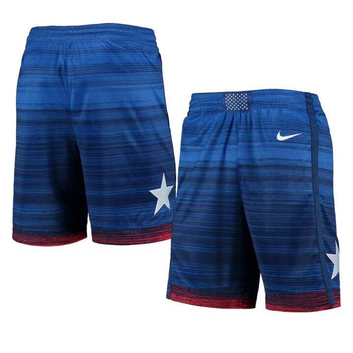 Blue jersey sale shorts