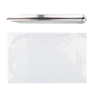 2Pcs Keep Your Workspaces Tidy with This Bead Scoops and Anti-Skid Mat Slip-Resistant Mat Bead Scoops Silicone Pad Decor