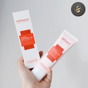 Tuýp Kem Chống Nắng Nâng Tone Cell Fusion C Toning Hồng Sunscreen Spf50+/Pa+++ 50Ml tloskorea cũ