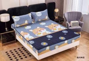 Super sale 📣📣 ผ้ารองกันเปื้อน ผ้าปูที่นอนเสริมใย ผ้าปูหนานุ่ม 3.5ฟุต 5ฟุต 6ฟุต รุ่นหุ้มขอบ 360องศา ซักเครื่องได้ ระบายอากาศได้ ใช้แทนผ้าปูที่นอนได้เลย